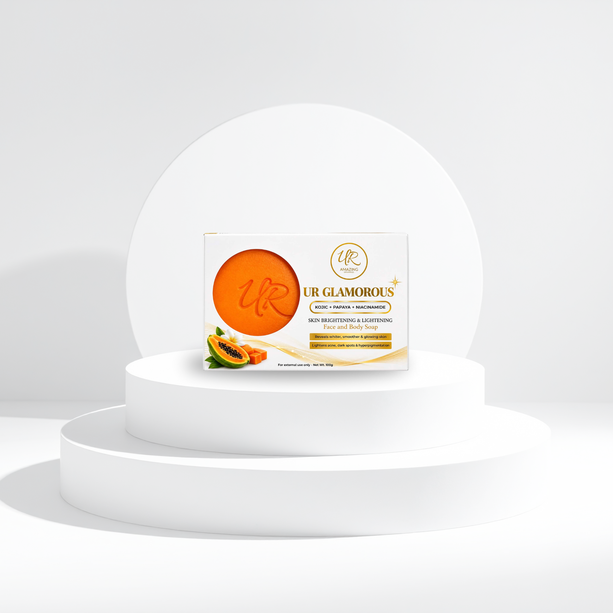 UR GLAMOROUS Kojic with Niacinamide and Papaya Extract