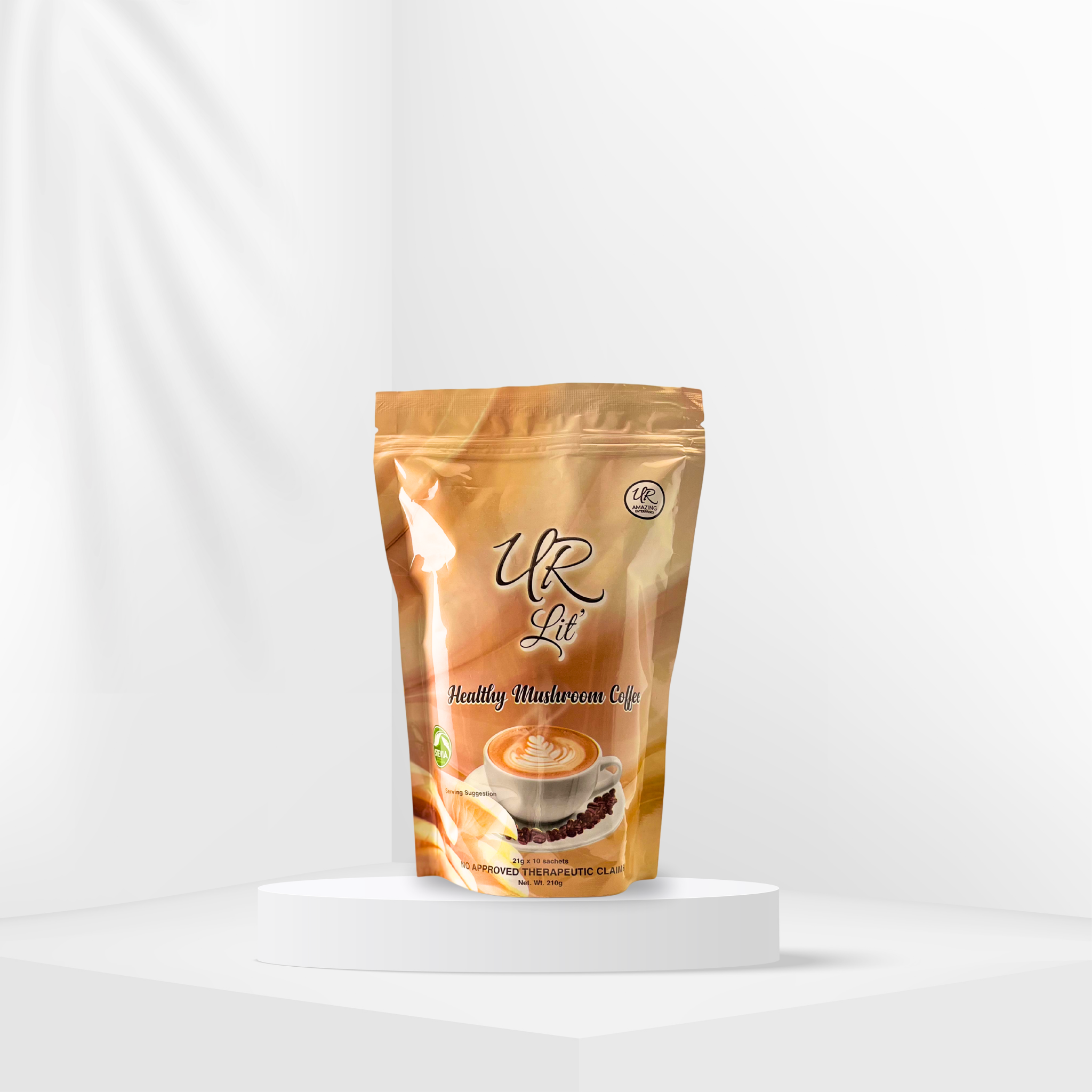 UR LIT - Healthy Mushroom Coffee Mix (18g x 10 sachets)