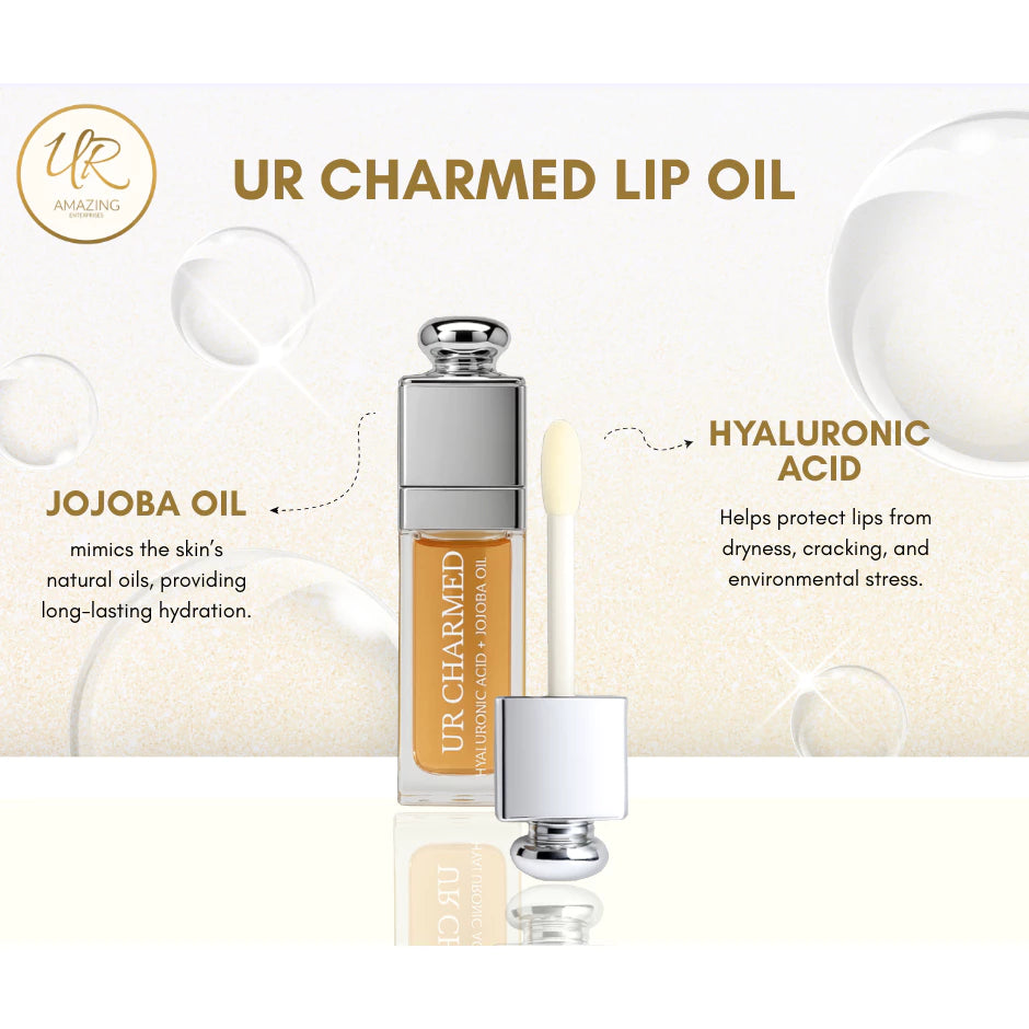 UR CHARMED – Hydrating Color-Changing Lip Oil with SPF