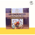 UR ENERGIZED HERBAL COFFEE MIX - Barley, Spirulina, Collagen and Ashwagandha (10packs)